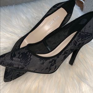 Nine West lace heels